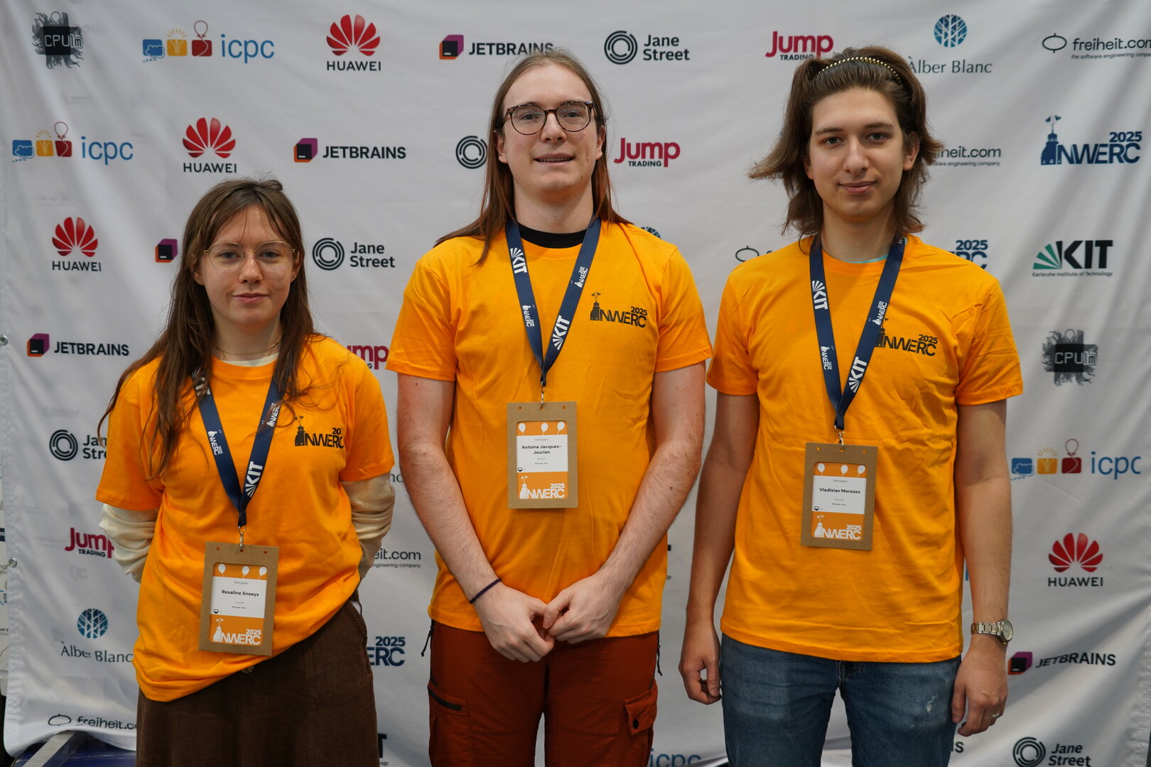 Picture of team #include <KUL>